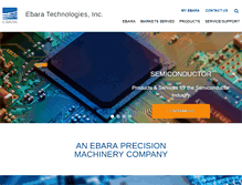 Tablet Screenshot of ebaratech.com